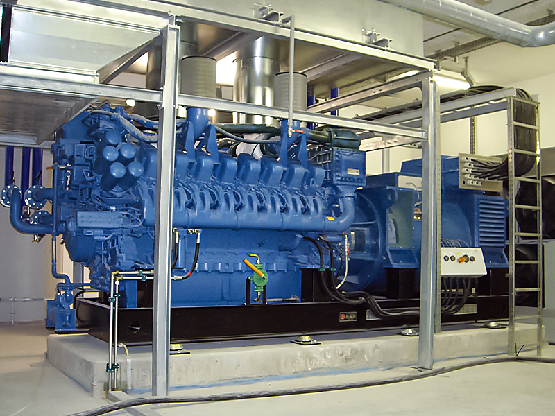 SAB 2300 kVA Notstromanlage